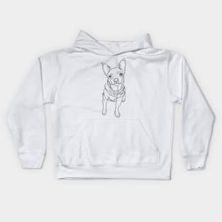 Plenty of Pets---Chihuahua Kids Hoodie